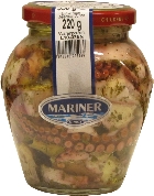 Marinierte Tintenfischscheiben