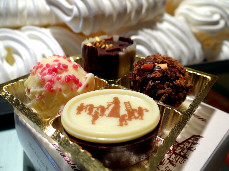 Original Schneewittchenpralinen der Konditorei Geis